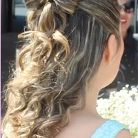 Mi peinado en la Boda Civil!