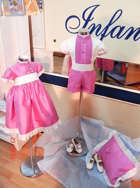 Modelo Trajes de Arras para mis pajes