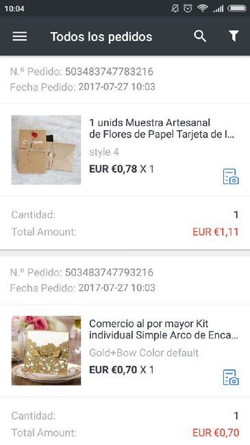 Boda y aliexpress - 2