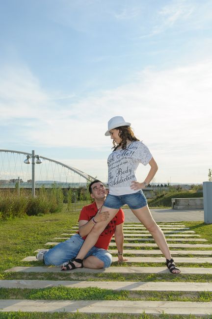 Preboda en la expo