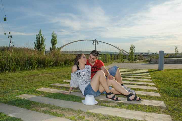Preboda en la expo