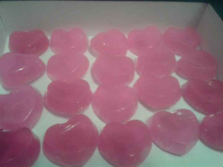 Jaboncitos empacados