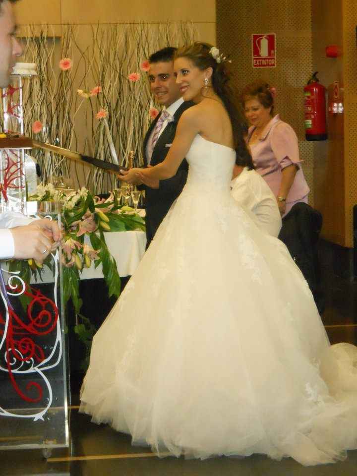 Cortando la tarta
