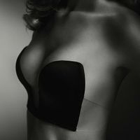 Levantar pecho en vestido con escote trasero - 1
