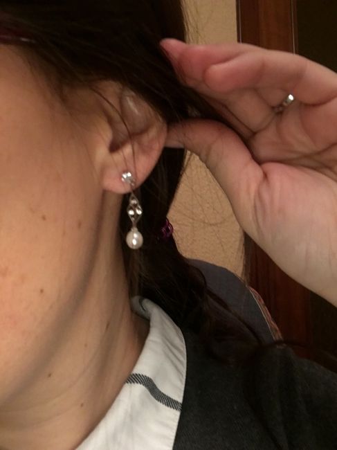Pendientes de novia - 1