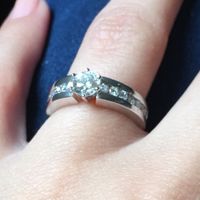 Vuestro anillo de pedida/regalo especial de boda - 1