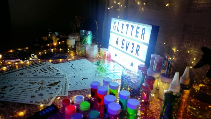 Ideas para hacer Glitter Bar en bodas 7