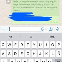 Se puede modificar el mensaje para compartir el link de nuestra página web - 1