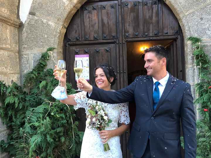 Casados en 2020. Celebración en 2021 - 2