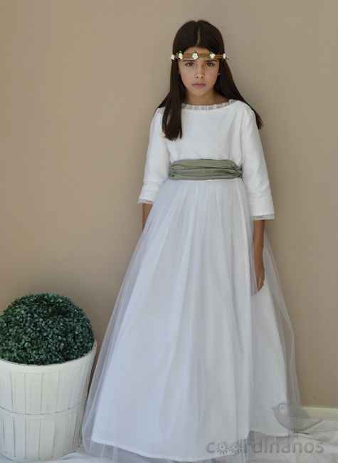 Mi sobrina ira vestida de comunion el dia de mi boda!!! - 1