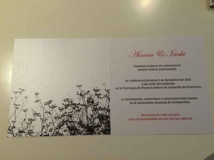 Me enseñais vuestras invitaciones? - 2