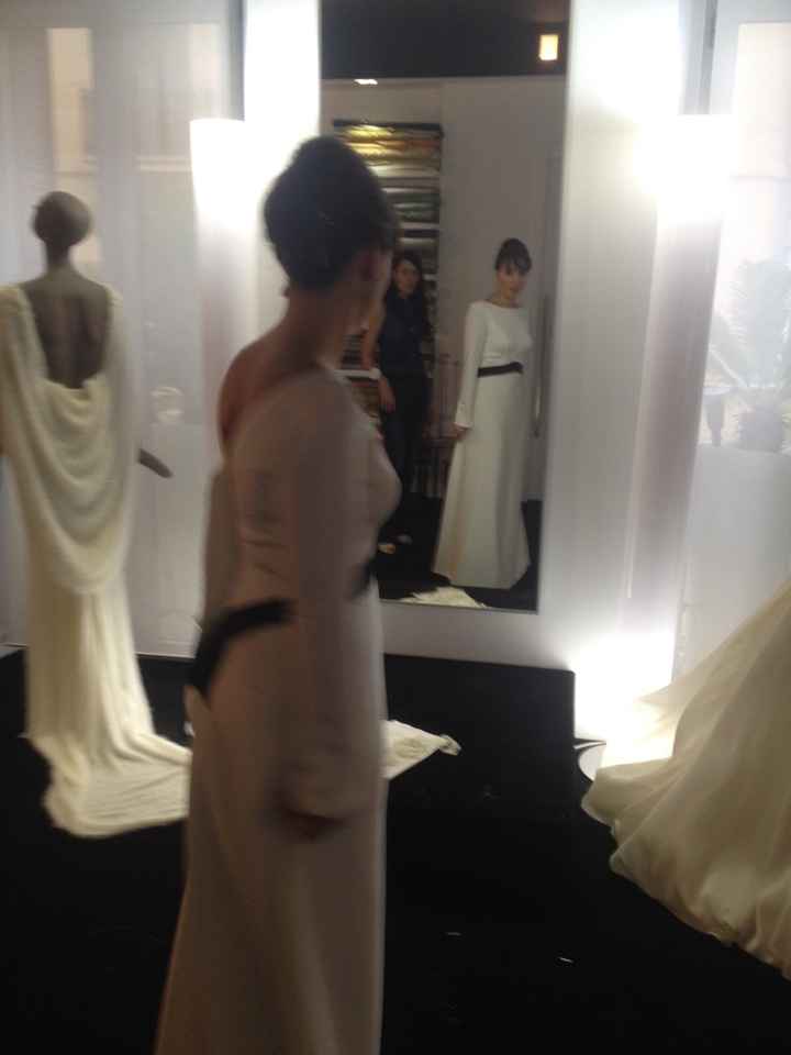 Barcelona bridal week 2014: isabel zapardiez - 2