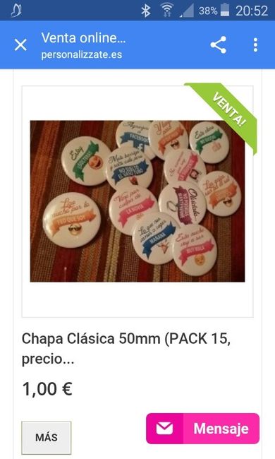 Chapas personalizadas - 1