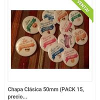 Chapas personalizadas - 1