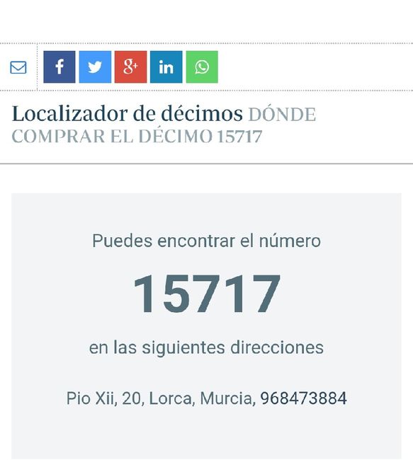 Ayuda conseguir numero de navidad 15717 - 1