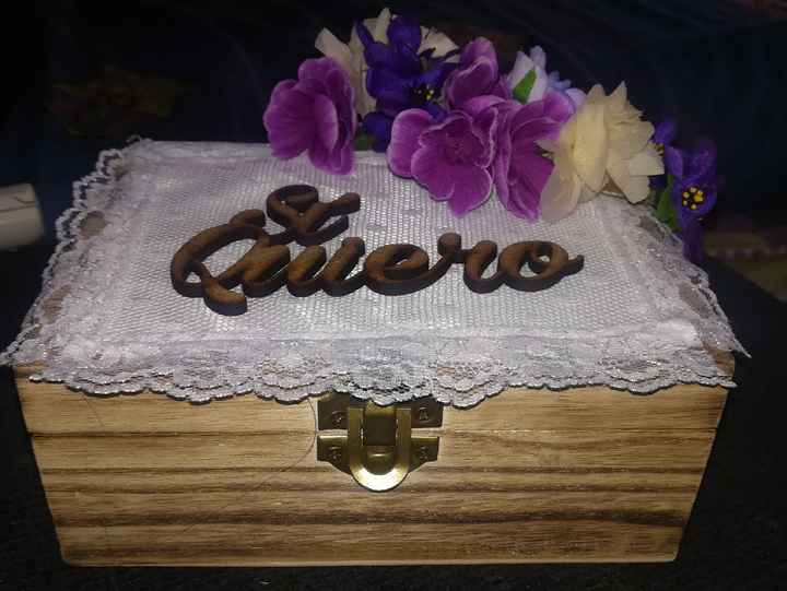 Mi cajita porta-arras - 2