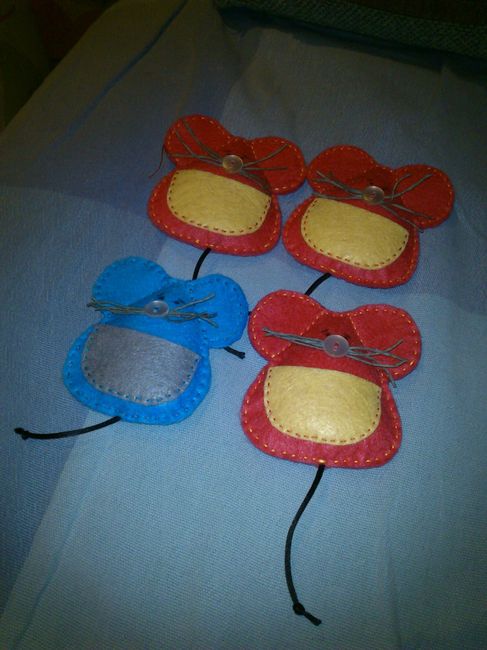Ratones de fieltro