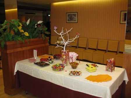 mesa de gominolas