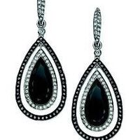 Pendientes negros