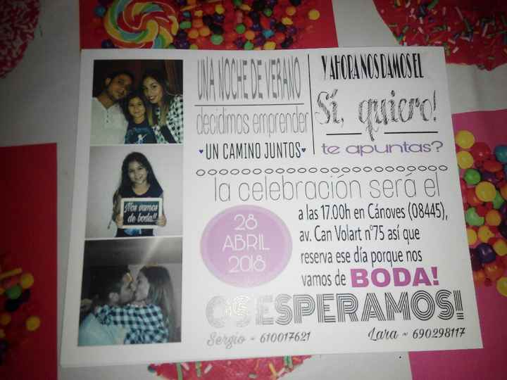  Ya tengo las incitaciones!! - 1