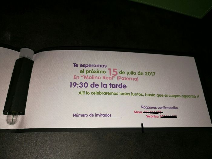 Nuestras invitaciones!!! - 2