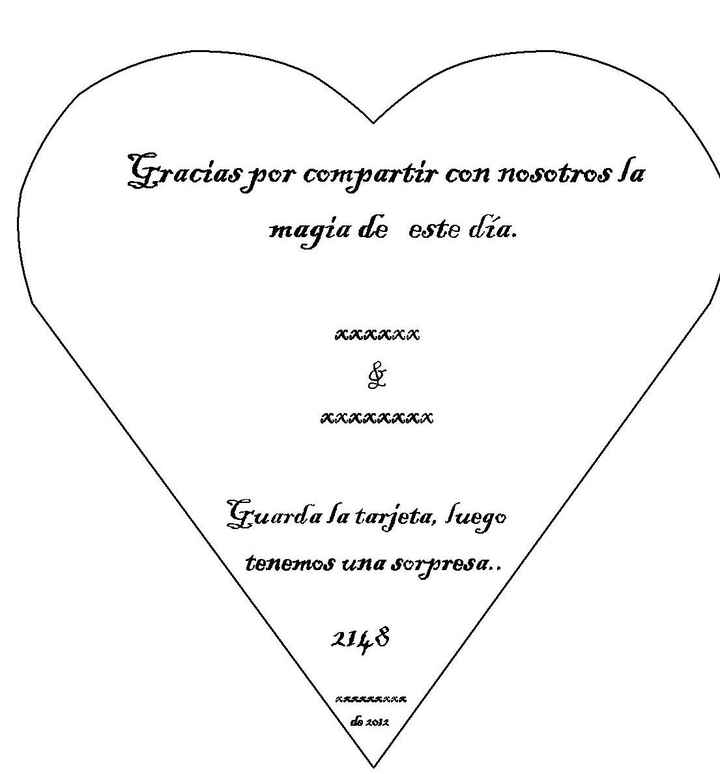 Tarjeta de agradecimiento