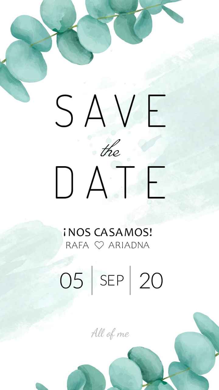 save the date