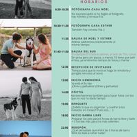 Horarios boda de mañana ¿demasiado pronto? - 1