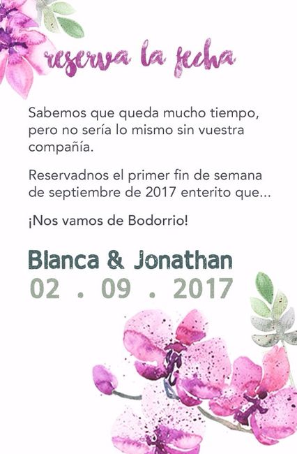 Save the date - 1
