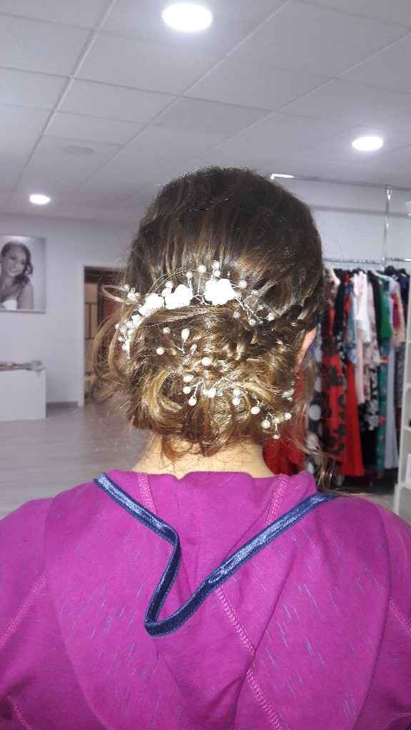Pueba de vestido y peluquería - 3