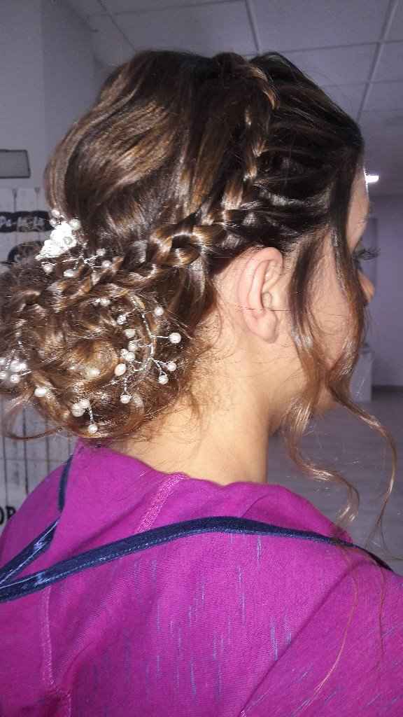 Pueba de vestido y peluquería - 4