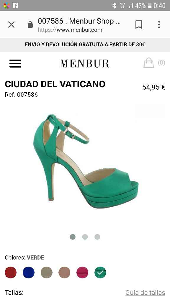 Zapatos verdes - 1