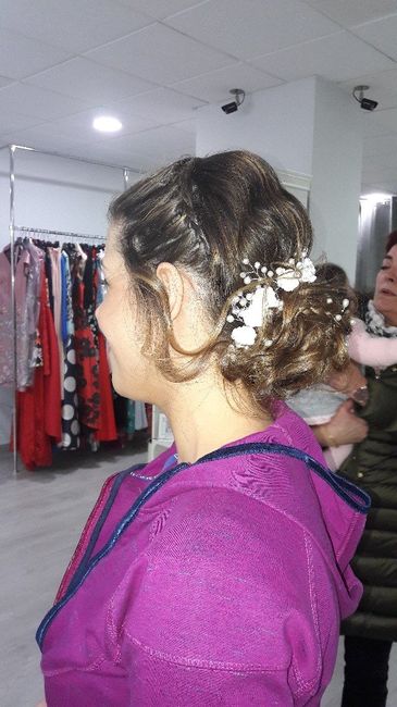 Pueba de vestido y peluquería - 2
