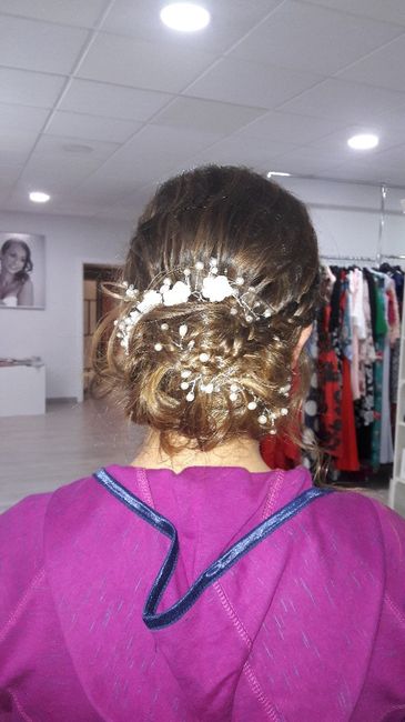 Pueba de vestido y peluquería - 3