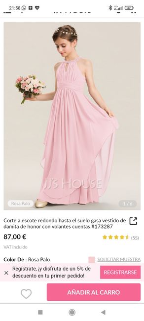 Vestidos para boda para 2024 niña de 11 años