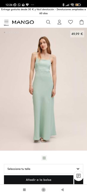 Vestido adolescente de 14 años 1