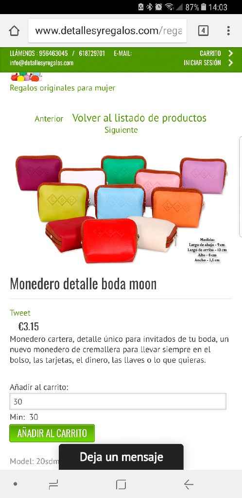 Detalles de invitadas - 1