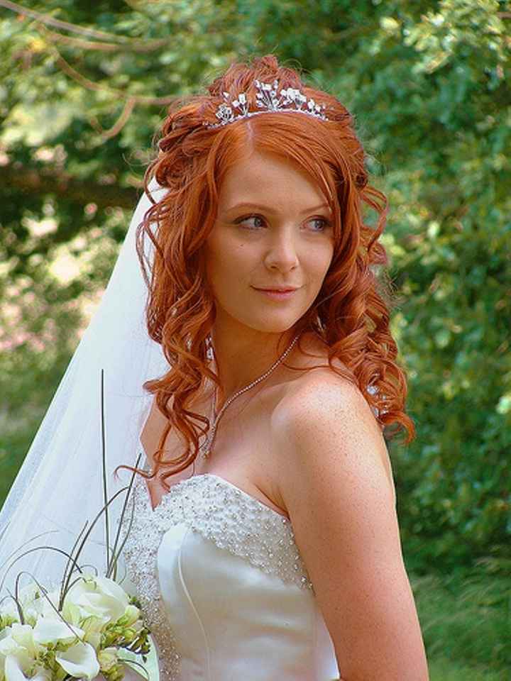 Semirecogido novia