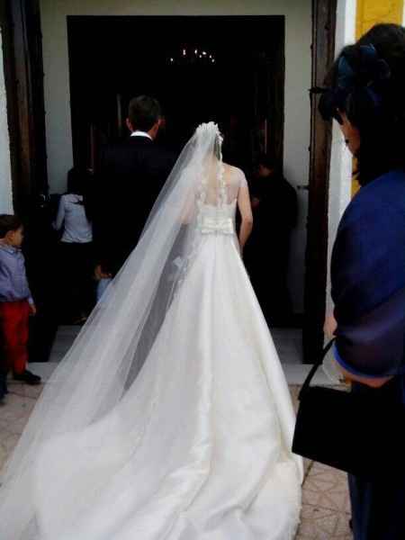 Maxi cola en el vestido de novia: SÍ o NO? - 1