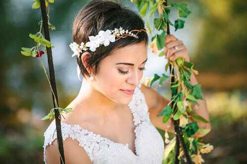 Ideas para peinados de novia pelo corto!!! sos - 4