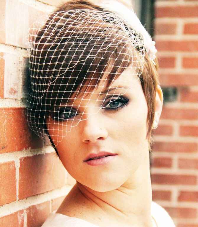 Ideas para peinados de novia pelo corto!!! sos - 8