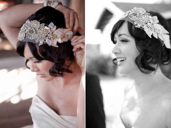 Ideas para peinados de novia pelo corto!!! sos - 10