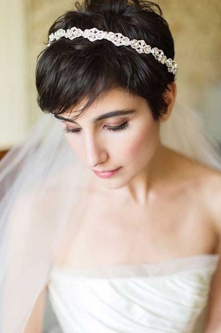 Ideas para peinados de novia pelo corto!!! sos - 7
