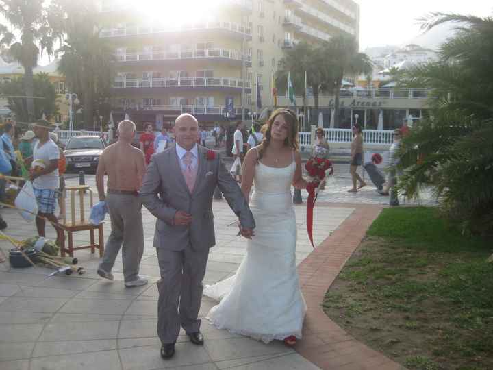 paseando para el video