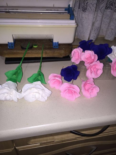 Flores de papel - 4