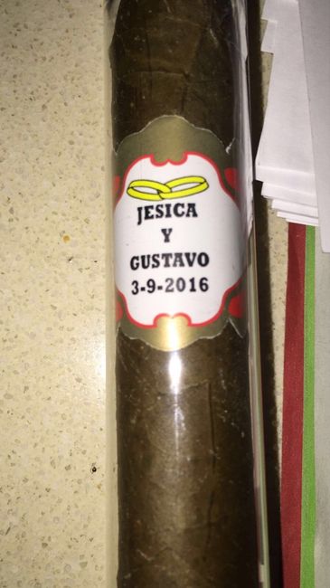 Faena con las vitolas de los puros - 1