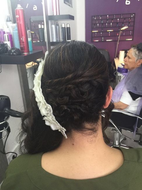 Prueba de peinado y maquillaje - 4