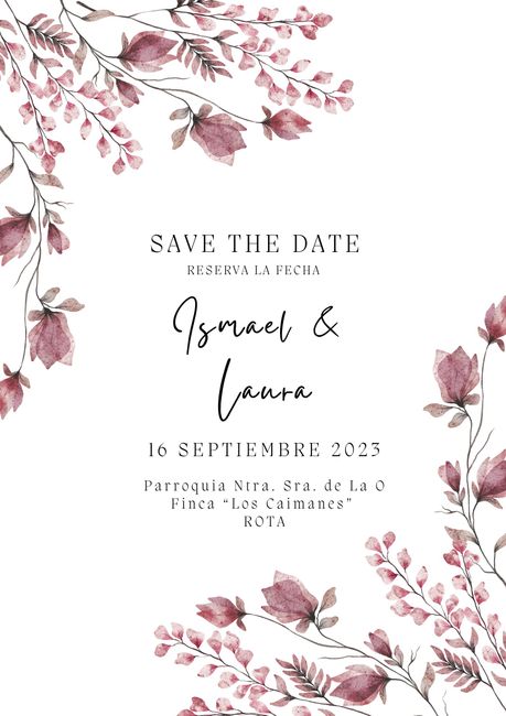 Cambio en Save The Date 1