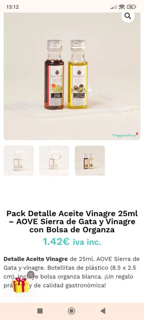Aceites regalo invitados 1