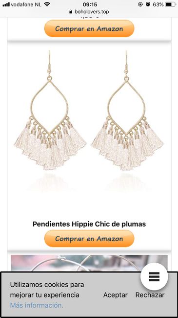 Pendientes para estilo boho - 1